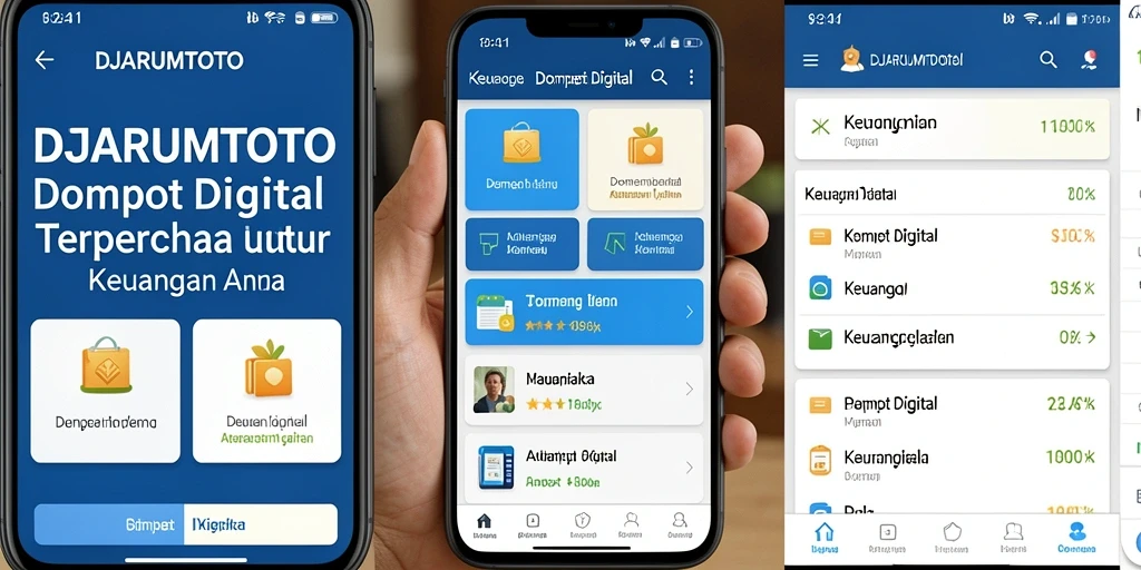 Antarmuka aplikasi DJARUMTOTO yang sederhana dan fungsional.